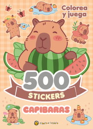 GATO DE HOJALATA, Capibaras - 500 stickers