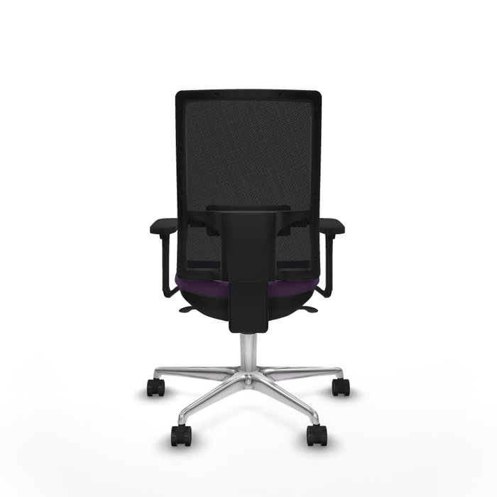 PIQUERAS Y CRESPO Silla de oficina Horna con mecanismo Sincro, Morado y Negro PIQUERAS Y CRESPO Silla de oficina Horna con mecanismo Sincro, Morado y Negro