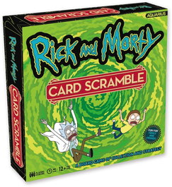 Rick and Morty Juego de Mesa Card Scramble *INGLÉS*