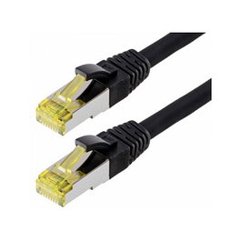 Helos Cable de parcheo Cat.6a GHMT AWG 26/7 1,0 m negro