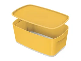 Leitz Caja con Tapa MyBox Cosy Pequeña 318x128x191 mm Albaricoque