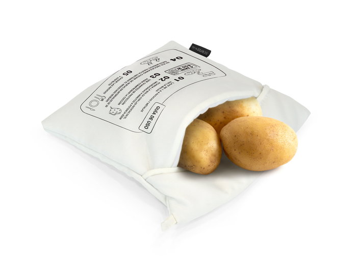 Quttin Bolsa para Patatas al Microondas 27.5 x 28.5 cm (12 Unidades)