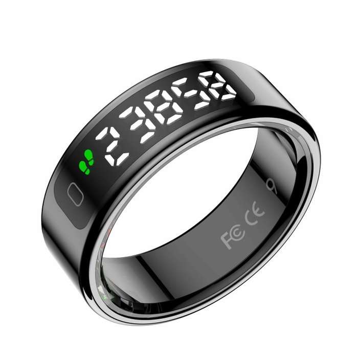 Leotec Kör Mau Anillo Inteligente Talla 8 Negro Leotec Kör Mau Anillo Inteligente Talla 8 Negro