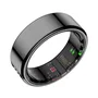 Leotec LESR01K08 Anillo Inteligente Rastreador de Actividad LED Kör Mau IPX8, Negro, Talla 8