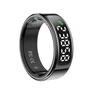 Leotec LESR01K08 Anillo Inteligente Rastreador de Actividad LED Kör Mau IPX8, Negro, Talla 8