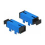 DeLOCK Acoplador de fibra óptica para PCB SC Simplex hembra a SC Simplex hembra monomodo azul