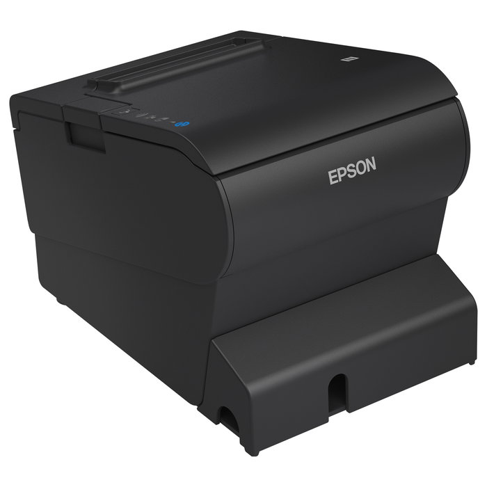 Epson TM-T88VII (132) Impresora de recibos Térmica USB, Ethernet, PoweredUSB, Negro