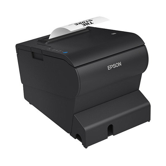 Epson TM-T88VII (132) Impresora de recibos Térmica USB, Ethernet, PoweredUSB, Negro