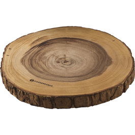 Zassenhaus Plato de servir acacia redondo 32x2,5cm