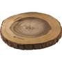 Zassenhaus Plato de servir acacia redondo 32x2,5cm