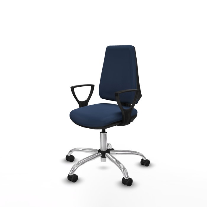 PIQUERAS Y CRESPO Silla de oficina Elche Azul marino