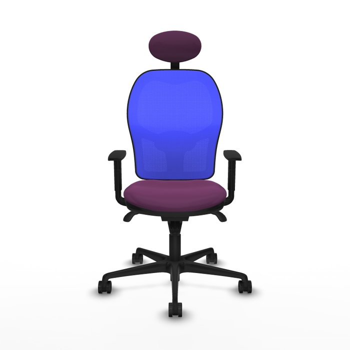 PIQUERAS Y CRESPO Silla de oficina Jorquera Morado y Azul PIQUERAS Y CRESPO Silla de oficina Jorquera Morado y Azul