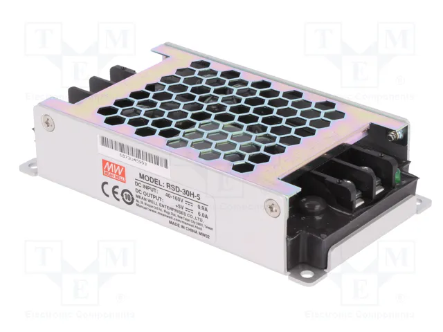 MEAN WELL RSD-30H-5 Convertidor DC/DC 30W 5VDC 6A