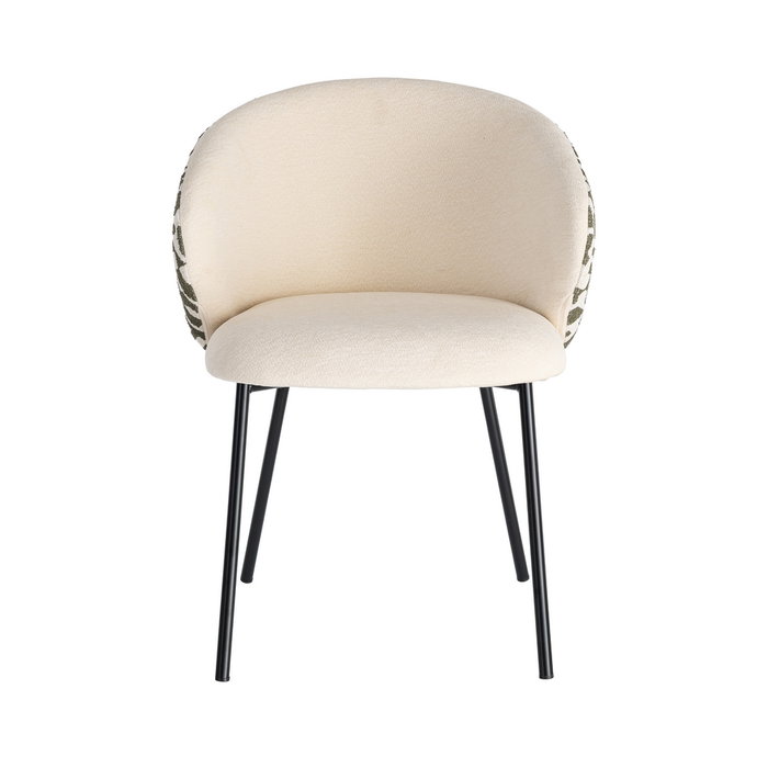 Silla Estampado Tejido-Metal Contract 56,50 X 56 X 74,50 cm (Set de 2) Silla Estampado Tejido-Metal Contract 56,50 X 56 X 74,50 cm (Set de 2)