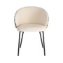 Silla Estampado Tejido-Metal Contract 56,50 X 56 X 74,50 cm (Set de 2)