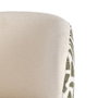 Silla Estampado Tejido-Metal Contract 56,50 X 56 X 74,50 cm (Set de 2)
