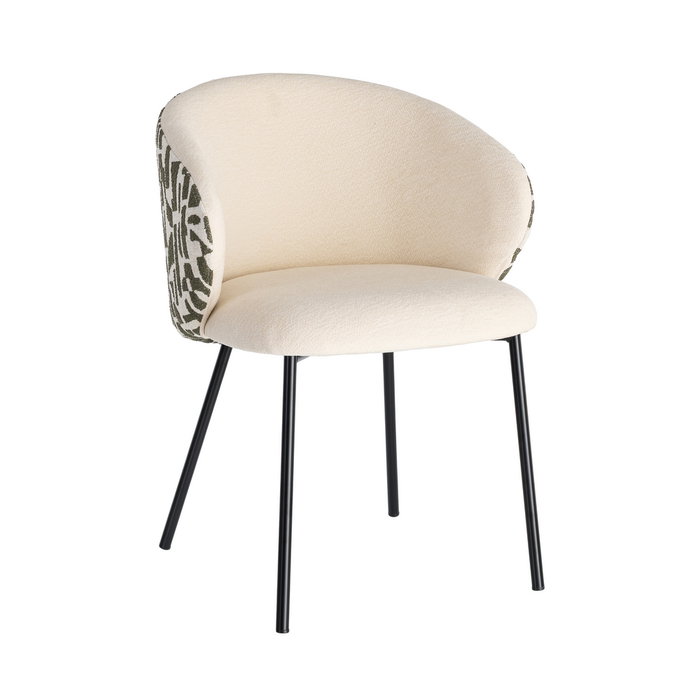 Silla Estampado Tejido-Metal Contract 56,50 X 56 X 74,50 cm (Set de 2) Silla Estampado Tejido-Metal Contract 56,50 X 56 X 74,50 cm (Set de 2)