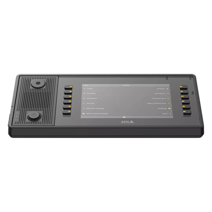 Axis C6110 Consola de megafonía con pantalla de 7 pulgadas Axis C6110 Consola de megafonía con pantalla de 7 pulgadas