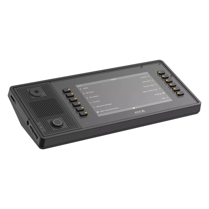 Axis C6110 Consola de megafonía con pantalla de 7 pulgadas Axis C6110 Consola de megafonía con pantalla de 7 pulgadas