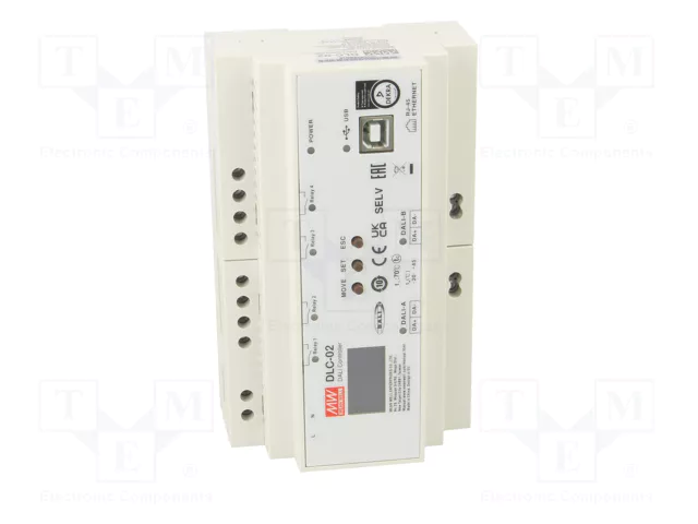 MEAN WELL Controlador DALI Smart Home para raíl DIN