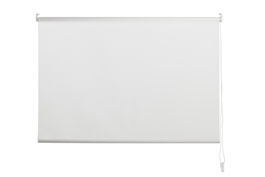 DKD Home Decor Estor Básico Blanco 190 x 120 cm Poliéster PVC 60% Opaco