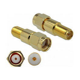 DeLOCK Adaptador RP-SMA Hembra a RP-SMA Hembra 3 GHz 89993