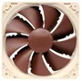 Noctua NF-P12 PWM Ventilador para PC 120mm/12cm, Marrón y Blanco, 1300 RPM, 92.3 m³/h, Rodamiento SSO-B, 4 Pines