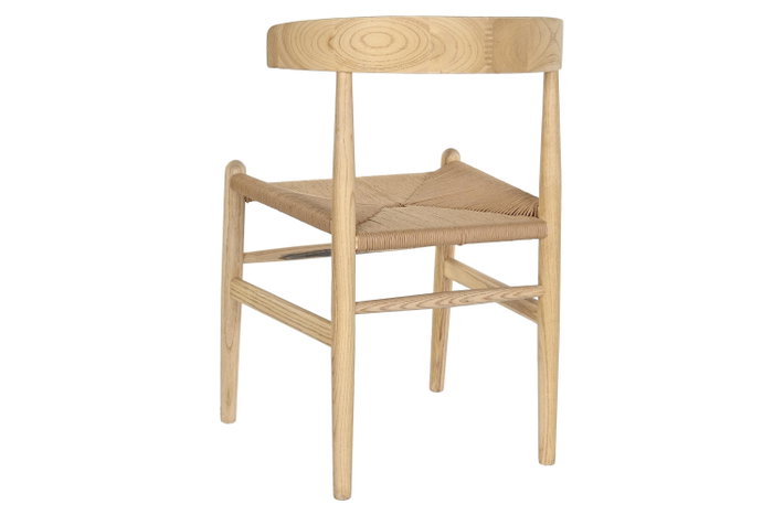 DKD Home Decor Silla Olmo Fibra Natural