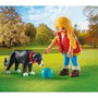 Playmobil Mujer con perro de montaña My Life