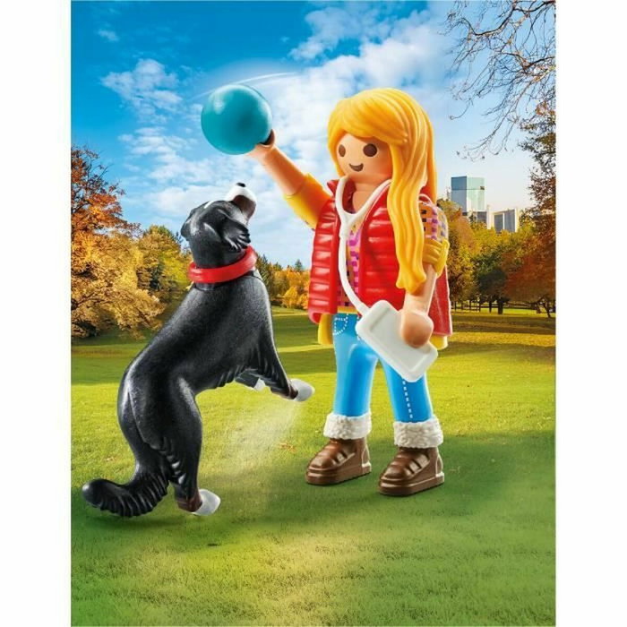 Playmobil Mujer con perro de montaña My Life Playmobil Mujer con perro de montaña My Life