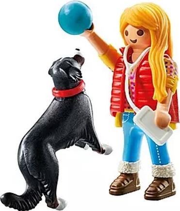 Playmobil Mujer con perro de montaña My Life Playmobil Mujer con perro de montaña My Life
