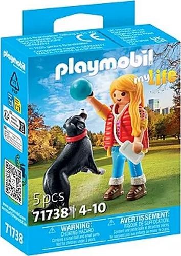 Playmobil Mujer con perro de montaña My Life Playmobil Mujer con perro de montaña My Life