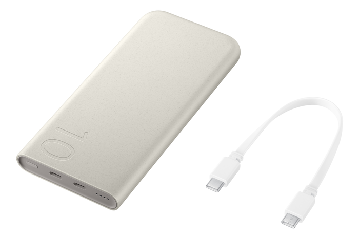 Samsung EB-P3400XUE Batería externa Ion litio 10000mAh 25W Carga rápida Beige