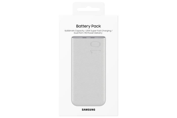 Samsung EB-P3400XUE Batería externa Ion litio 10000mAh 25W Carga rápida Beige