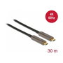 DeLOCK Cable de vídeo USB-C óptico activo 4K 60 Hz 30 m