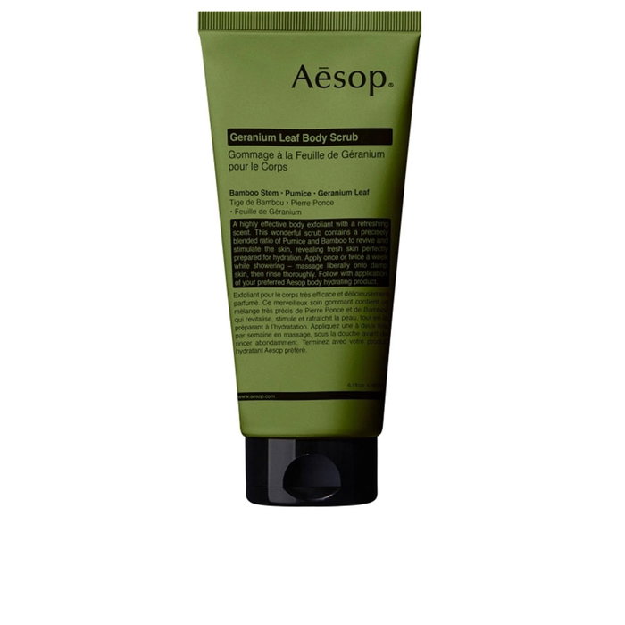 Aesop Geranium Leaf Body Scrub - Exfoliante Corporal Revitalizante 180 ml Aesop Geranium Leaf Body Scrub - Exfoliante Corporal Revitalizante 180 ml