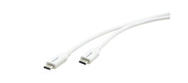 Kramer C-USB/CC-6 Cable USB C a USB C, 1.8 m, USB 2.0, Color Blanco