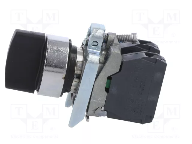 SCHNEIDER ELECTRIC XB4BD33 Interruptor Rotativo Negro 22mm NA x2 SCHNEIDER ELECTRIC XB4BD33 Interruptor Rotativo Negro 22mm NA x2
