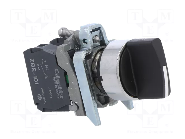 SCHNEIDER ELECTRIC XB4BD33 Interruptor Rotativo Negro 22mm NA x2 SCHNEIDER ELECTRIC XB4BD33 Interruptor Rotativo Negro 22mm NA x2
