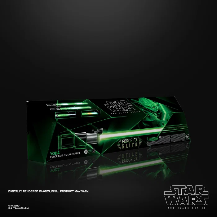Hasbro Star Wars The Black Series Force FX Elite Yoda Lightsaber