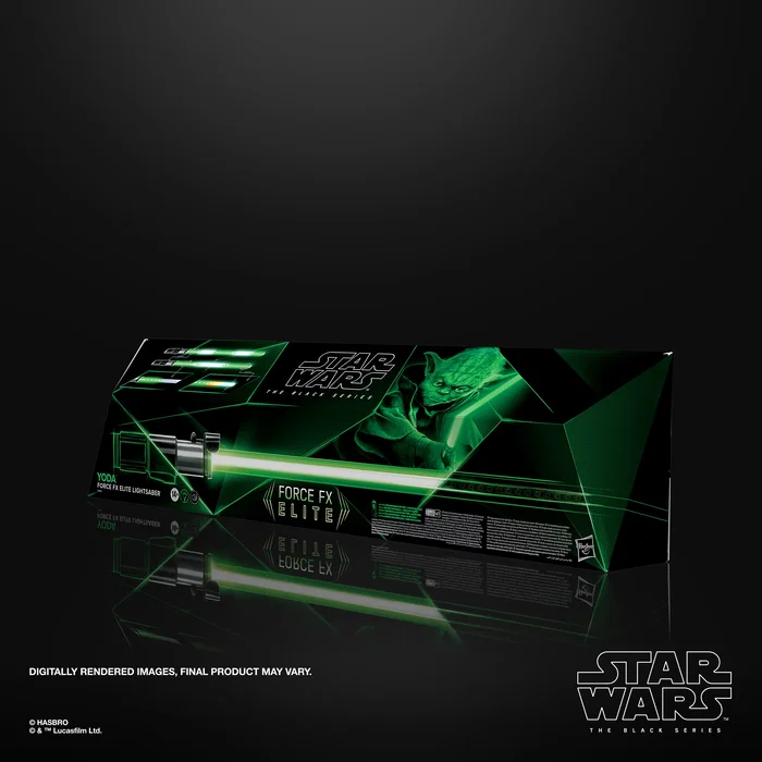 Hasbro Star Wars The Black Series Force FX Elite Yoda Lightsaber