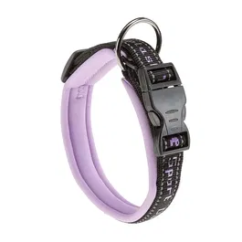 Ferplast Collar C15 35 para Perro, Ajustable 25-35 cm, Ancho 15 mm, Color Lila