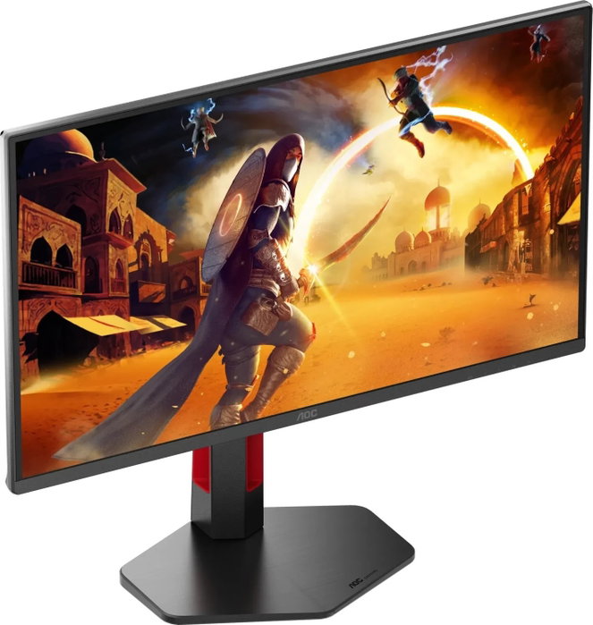 AOC Q25G4SR Monitor Gaming 24.5'' Quad HD Fast IPS 300Hz Negro, Rojo