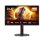 AOC Monitor Gaming G4 Q25G4SR 24.5" (62.2 cm) QHD 2560x1440 Fast IPS, 300Hz, 1ms, HDR400, AMD FreeSync, 2xHDMI 2.1, DisplayPort 1.4, Altavoces, Soporte Ergonómico - Negro/Rojo
