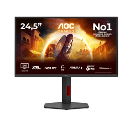 AOC Q25G4SR Monitor Gaming Quad HD 300Hz Fast IPS 24.5 pulgadas