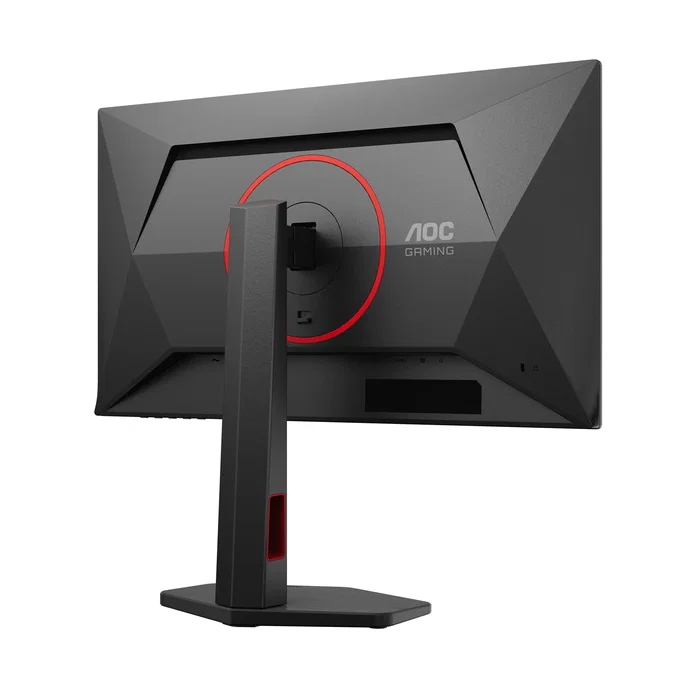 AOC Monitor Gaming G4 Q25G4SR 24.5" (62.2 cm) QHD 2560x1440 Fast IPS, 300Hz, 1ms, HDR400, AMD FreeSync, 2xHDMI 2.1, DisplayPort 1.4, Altavoces, Soporte Ergonómico - Negro/Rojo