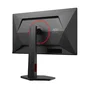 AOC Monitor Gaming G4 Q25G4SR 24.5" (62.2 cm) QHD 2560x1440 Fast IPS, 300Hz, 1ms, HDR400, AMD FreeSync, 2xHDMI 2.1, DisplayPort 1.4, Altavoces, Soporte Ergonómico - Negro/Rojo