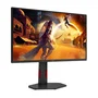 AOC Monitor Gaming G4 Q25G4SR 24.5" (62.2 cm) QHD 2560x1440 Fast IPS, 300Hz, 1ms, HDR400, AMD FreeSync, 2xHDMI 2.1, DisplayPort 1.4, Altavoces, Soporte Ergonómico - Negro/Rojo