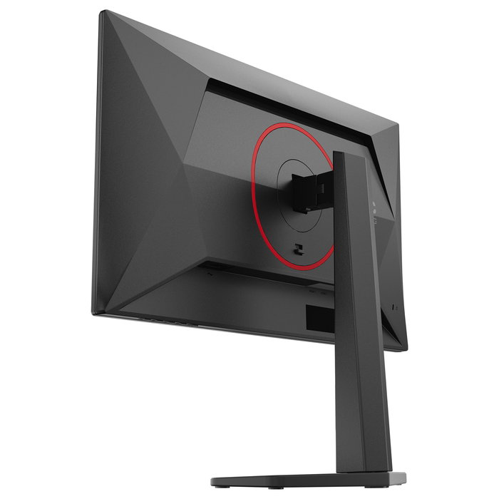 AOC Q25G4SR - Monitor Gaming 24.5" (62.2 cm) QHD 2560x1440 Fast IPS 300Hz 1ms GTG AMD FreeSync Premium HDR400, 2x HDMI 2.1, DisplayPort 1.4, Altavoces, Negro/Rojo