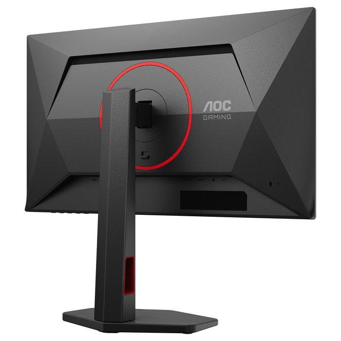 AOC Q25G4SR - Monitor Gaming 24.5" (62.2 cm) QHD 2560x1440 Fast IPS 300Hz 1ms GTG AMD FreeSync Premium HDR400, 2x HDMI 2.1, DisplayPort 1.4, Altavoces, Negro/Rojo
